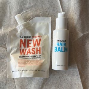 Hairstory original new wash and hair balm